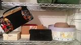Vintage women's hats, purses
