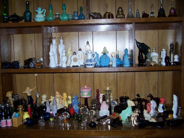 Collection of Avon bottles