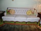 Vintage couch with matching love seat - 