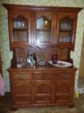 Dark Pine. Kitchen Hutch - Hardson Brothers Co