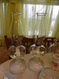 Pair Hurricane Lamps