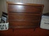 Mid Century dresser with matching night stand and book shelf