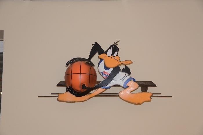 Daffy Duck Looney Tunes 3D wall art
