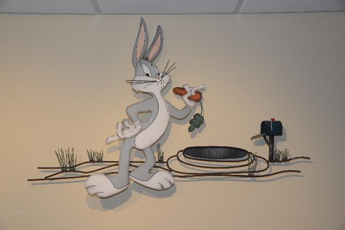 Bugs Bunny Looney Tunes 3D wall art