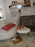 Lucite MCM lamp