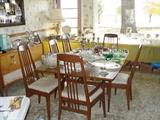 Hayfield Wakefield MCM dining table & 8 chairs