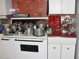 Stove & Wagner ware Magnalite cookware