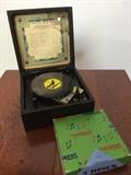 Thorens music box and discs