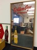 Golden Age advertising mirror