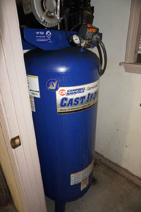 Campbell HausField 7HP/60 gallon/135psi cast iron air compressor