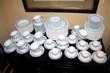 Large set of Wedgwood "Queen's Ware"  china - 118 pieces