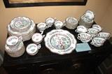 Coalport "Indian Tree" china - 77 pieces