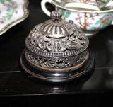 William Comyns of London sterling silver desk bell - dated 1899. This has fantastic details!