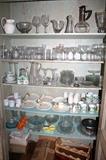 Lots of glassware!!! Also have a collection of Fitz & Floyd "Shell" dishes