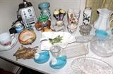 Pottery and glassware