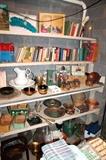 Books, pottery, baskets, and more!