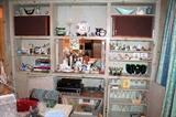 Glassware, pottery, figurines, electronics, records, and more!