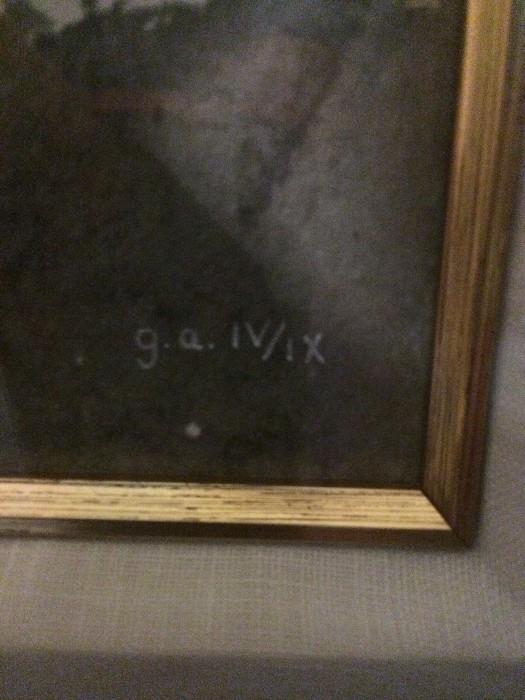 Numbered in Roman numerals and annotated "g.a." by Dali between 1976-79 for Dali's friend Giuseppe Albaretto; appraised by Fine Art Sales in Miami, Florida, Nov. 20, 2001