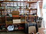 Vintage jars, radio, tool sets...etc.