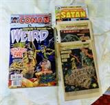 More comics...Man-Thing and ROM without covers.