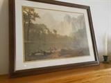 Unique antique land scape prints