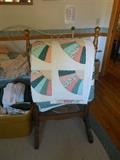 Out standing quilts and Quilt Rack