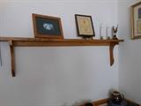 Oak Decorator Shelf