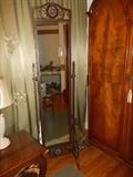 Iron Framed Full Length Dressing Mirror