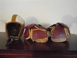 Vintage Football Helmet and Shoulder Pads