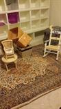 rug, chairs