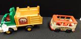 Fischer Price mini bus and bronco truck
