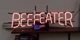 Beefeater light up neon sign works made by actown