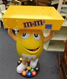 Large M&M store display with tray
