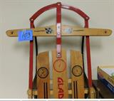 Vintage Gladding Champion fastback sled