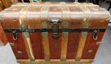 antique steamer trunk