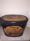 Chinese signed storage hand painted