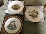 Boehm collectors  plates.