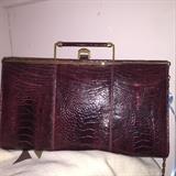Ostrich LEG purse