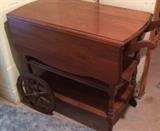 Tea cart, shabby it up