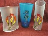 Womar Hand Painted Glass