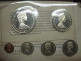 1973 British Virgin Islands Proof Set
