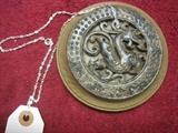 Carved Hardstone Medallion and Chain