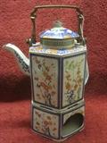 Vintage Japanese Teapot with Burner