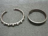Vintage Sterling Silver Cuff Bracelets