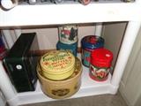 vintage tins