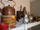 tins & vintage pieces