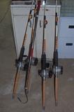 FISHING ANYONE?  SOME GREAT RODS AND REELS