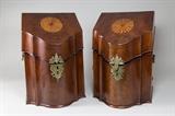 Lot #278 Pair English Knife Boxes