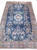 Lot #427 Antique Navy Ground Fereghan