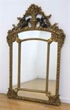 Lot #327 Gilded Composition Mirror
